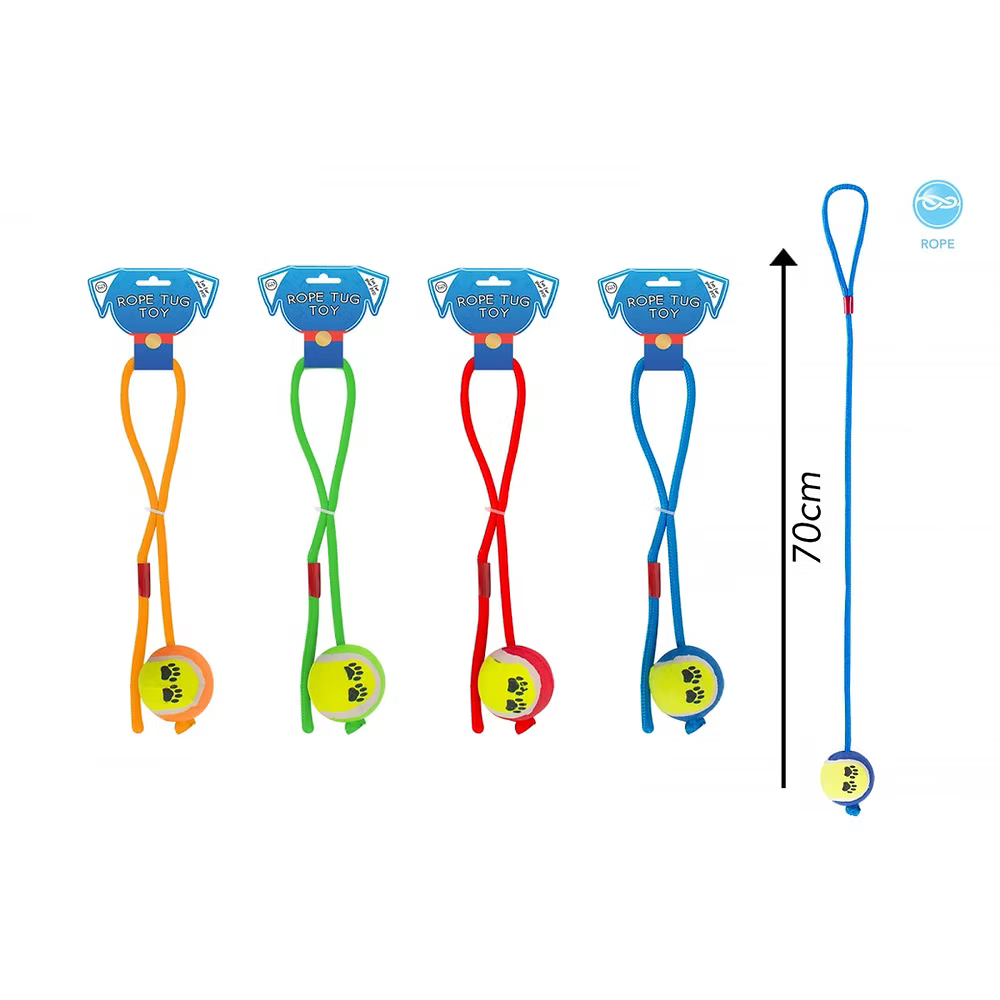 Dog Ball Tug Toy