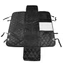 Dog Car Seat Cover Heavy Duty 600D Waterproof Pet Mat Rear Back Seat Hammock - Black.