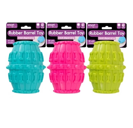 Barrel Dog Treat Dispensing Toy