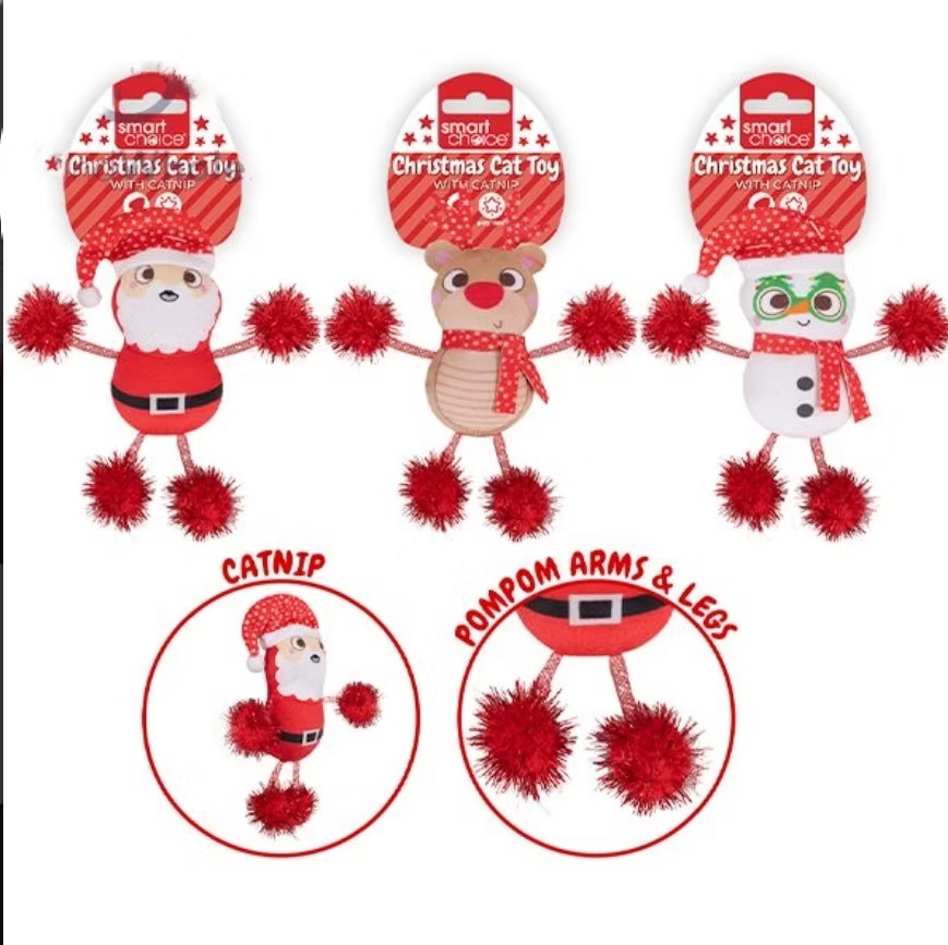 Bundle of Cat Nip Christmas Toys