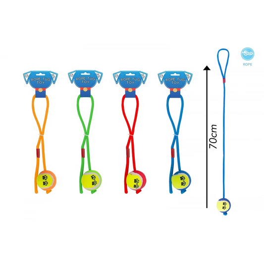 Dog Ball Tug Toy